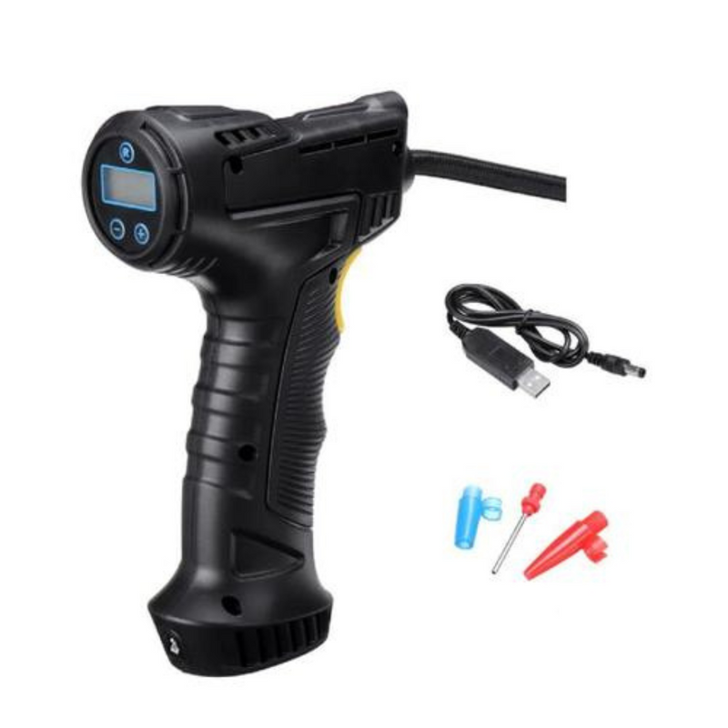 Calibrador De Pneus Digital + 3 Bicos Diferentes | Safe Pistol