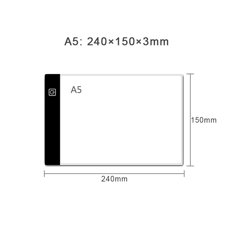 Caderno Led Para Desenho | Drawing Light